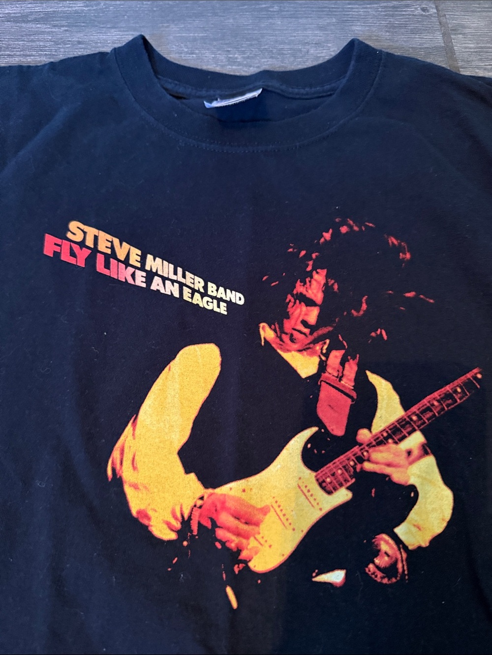 Steve Miller Band vintage 2012 Fly Like An Eagle Graphic Tee concert